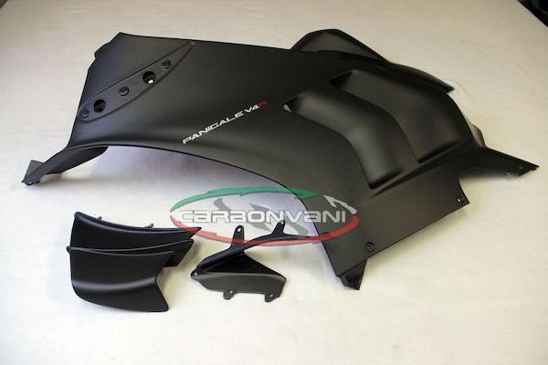 CARBONVANI Ducati Panigale V4R Carbon Side Fairing Panel + Winglet (left) – Accessories in the 2WheelsHero Motorcycle Aftermarket Accessories and Parts Online Shop