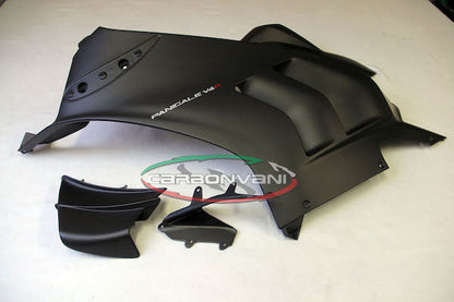 CARBONVANI Ducati Panigale V4R (19/21) Carbon Side Fairing Panel (left) – Accessories in the 2WheelsHero Motorcycle Aftermarket Accessories and Parts Online Shop
