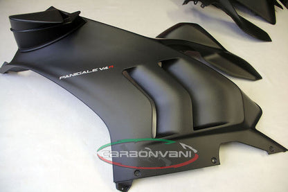 CARBONVANI Ducati Panigale V4R (19/21) Carbon Side Fairing Panel (left) – Accessories in the 2WheelsHero Motorcycle Aftermarket Accessories and Parts Online Shop