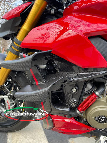 CARBONVANI Ducati Streetfighter V4 / V4S (2023+) Carbon Side Fairing Panel (left side; inner) – Accessories in the 2WheelsHero Motorcycle Aftermarket Accessories and Parts Online Shop