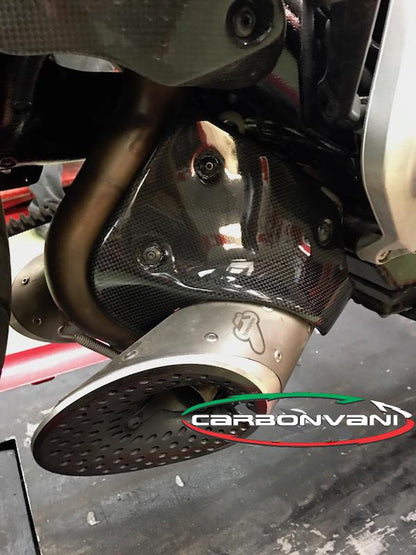 CARBONVANI Ducati XDiavel Carbon Exhaust Guard (for Termignoni) – Accessories in the 2WheelsHero Motorcycle Aftermarket Accessories and Parts Online Shop