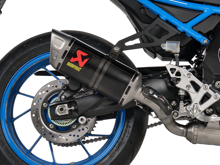 AKRAPOVIC P-X341 Suzuki GSX-8S / 8R (2025+) Exhaust Bracket (aluminum) – Accessories in the 2WheelsHero Motorcycle Aftermarket Accessories and Parts Online Shop