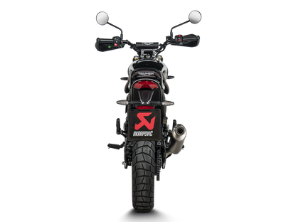 AKRAPOVIC S-T4SO1-HDT Triumph Scrambler 400X (2024+) Slip-On Exhaust (titanium) – Accessories in the 2WheelsHero Motorcycle Aftermarket Accessories and Parts Online Shop