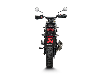 AKRAPOVIC S-T4SO1-HDT Triumph Scrambler 400 X (2024+) Slip-On Exhaust (titanium) – Accessories in the 2WheelsHero Motorcycle Aftermarket Accessories and Parts Online Shop