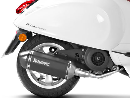 AKRAPOVIC S-VE125R2-HZBL Vespa Sprint 125ie 3V (2020+) Exhaust System "Racing Line" (SS) – Accessories in the 2WheelsHero Motorcycle Aftermarket Accessories and Parts Online Shop