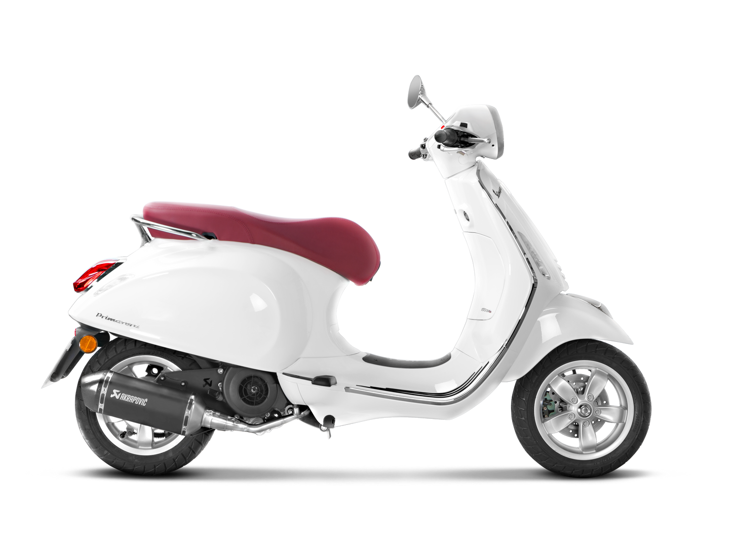 AKRAPOVIC S-VE125R2-HZBL Vespa Sprint 150ie 3V (2020+) Exhaust System "Racing Line" (SS) – Accessories in the 2WheelsHero Motorcycle Aftermarket Accessories and Parts Online Shop