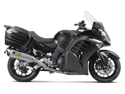 AKRAPOVIC S-K14SO5-HZAAT Kawasaki 1400 GTR / Concours 14 (2017+) Slip-on Exhaust (titanium) – Accessories in the 2WheelsHero Motorcycle Aftermarket Accessories and Parts Online Shop