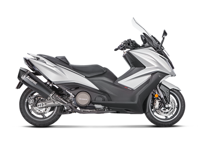 AKRAPOVIC S-KY5SO1-HRAASSBL Kymco AK 550 (2020+) Slip-On Exhaust (SS) – Accessories in the 2WheelsHero Motorcycle Aftermarket Accessories and Parts Online Shop