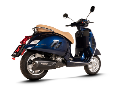 AKRAPOVIC S-VE3SO10-HZDFBL Vespa GTS Super 300 / Sei Giorni / Tech (2024+) Slip-On Exhaust (SS) – Accessories in the 2WheelsHero Motorcycle Aftermarket Accessories and Parts Online Shop
