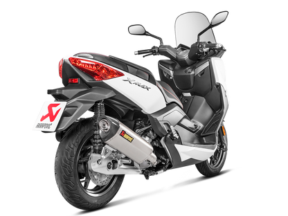 AKRAPOVIC S-Y125SO5-HRSS-1 Yamaha X-MAX 125 / ABS (2020+) Slip-On Exhaust (SS) – Accessories in the 2WheelsHero Motorcycle Aftermarket Accessories and Parts Online Shop