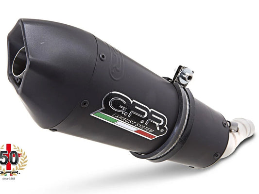 GPR BMW F700GS Slip-on Exhaust "GPE Anniversary Black Titanium" (EU homologated) – Accessories in the 2WheelsHero Motorcycle Aftermarket Accessories and Parts Online Shop