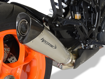 HP CORSE KTM 1290 Super Duke GT Slip-on Exhaust "Evoxtreme Satin" (racing) – Accessories in the 2WheelsHero Motorcycle Aftermarket Accessories and Parts Online Shop
