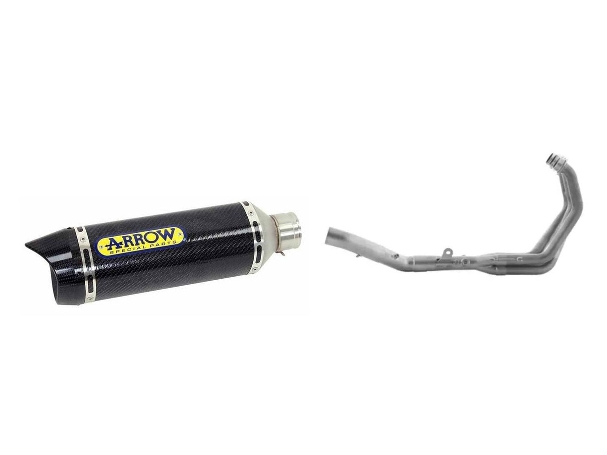 ARROW 71759MI+71931MK Yamaha MT-09 (2021+) Carbon Full Exhaust System "Competition Evo Thunder" – Accessories in the 2WheelsHero Motorcycle Aftermarket Accessories and Parts Online Shop