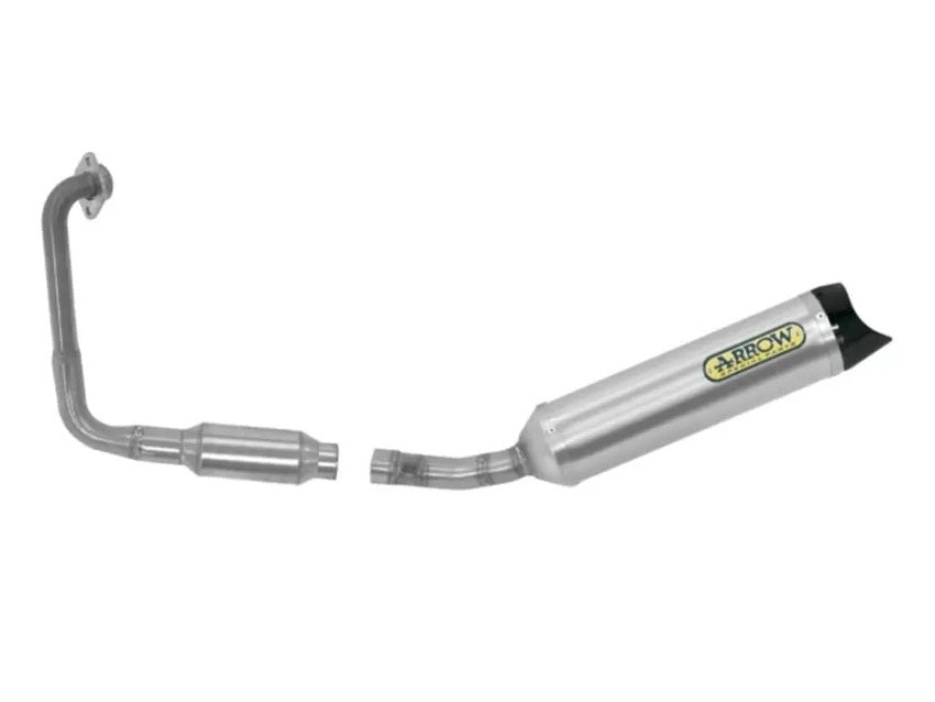 ARROW 51019KZ+51518PK Yamaha YZF-R125 (2021+) Full Exhaust System "Competition Evo Thunder" (titanium) – Accessories in the 2WheelsHero Motorcycle Aftermarket Accessories and Parts Online Shop