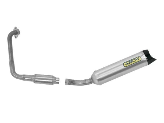 ARROW 51019KZ+51518PK Yamaha YZF-R125 (2021+) Full Exhaust System "Competition Evo Thunder" (titanium) – Accessories in the 2WheelsHero Motorcycle Aftermarket Accessories and Parts Online Shop