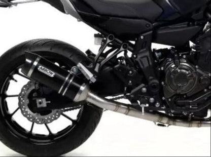 ARROW 71605MI+71817AKN Yamaha MT-07 (14/20) Full Exhaust System "Competition Evo Thunder" (aluminum; racing) – Accessories in the 2WheelsHero Motorcycle Aftermarket Accessories and Parts Online Shop