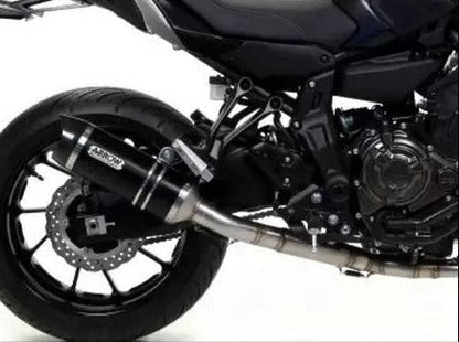 ARROW 71655MI+71817AKN Yamaha MT-07 (14/20) Full Exhaust System "Competition Evo Thunder" (aluminum; racing) – Accessories in the 2WheelsHero Motorcycle Aftermarket Accessories and Parts Online Shop