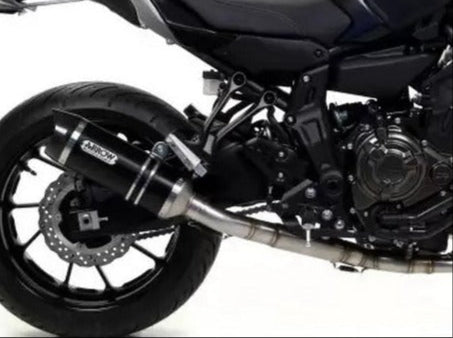 ARROW 71605KZ+71817AKN Yamaha MT-07 (14/20) Full Exhaust System "Competition Evo Thunder" (aluminum) – Accessories in the 2WheelsHero Motorcycle Aftermarket Accessories and Parts Online Shop