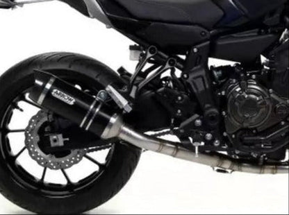 ARROW 71605KZ+71817AKN Yamaha MT-07 (14/20) Full Exhaust System "Competition Evo Thunder" (aluminum) – Accessories in the 2WheelsHero Motorcycle Aftermarket Accessories and Parts Online Shop