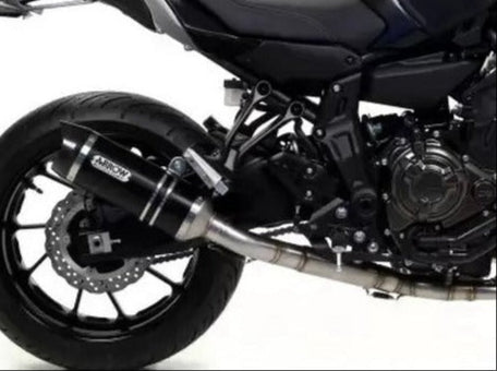 ARROW 71605MI+71817AON Yamaha MT-07 (14/20) Full Exhaust System "Competition Evo Thunder" (aluminum; racing) – Accessories in the 2WheelsHero Motorcycle Aftermarket Accessories and Parts Online Shop