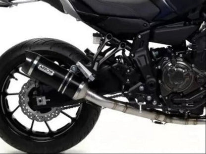 ARROW 71605MI+71817AON Yamaha MT-07 (14/20) Full Exhaust System "Competition Evo Thunder" (aluminum; racing) – Accessories in the 2WheelsHero Motorcycle Aftermarket Accessories and Parts Online Shop