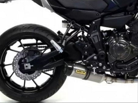 ARROW 71605KZ+71817AK Yamaha MT-07 (14/20) Full Exhaust System "Competition Evo Thunder" (aluminum) – Accessories in the 2WheelsHero Motorcycle Aftermarket Accessories and Parts Online Shop