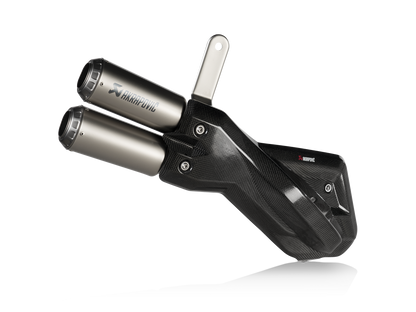 AKRAPOVIC S-D9SO18-HIFFT Ducati Multistrada 950 / V2 (19/24) Slip-on Exhaust (titanium) – Accessories in the 2WheelsHero Motorcycle Aftermarket Accessories and Parts Online Shop