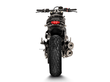 AKRAPOVIC S-D8SO6-ISSSBL Ducati Scrambler 800 (2022+) Slip-on Exhaust (SS) – Accessories in the 2WheelsHero Motorcycle Aftermarket Accessories and Parts Online Shop