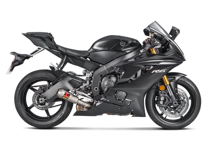 AKRAPOVIC S-Y6SO10-AHBT Yamaha YZF-R6 (2025+) Slip-on Exhaust (titanium) – Accessories in the 2WheelsHero Motorcycle Aftermarket Accessories and Parts Online Shop