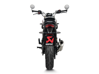 AKRAPOVIC S-T4SO1-HDT Triumph Speed 400 (2024+) Slip-On Exhaust (titanium) – Accessories in the 2WheelsHero Motorcycle Aftermarket Accessories and Parts Online Shop