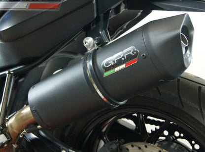 GPR Suzuki SV650 (2016 – ) Slip-on Exhaust "Furore Evo 4 Nero" (EU homologated) – Accessories in the 2WheelsHero Motorcycle Aftermarket Accessories and Parts Online Shop
