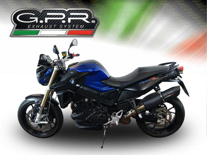 GPR Triumph Tiger 800 (2018 – ) Slip-on Exhaust "Furore Evo 4 Nero" (EU homologated) – Accessories in the 2WheelsHero Motorcycle Aftermarket Accessories and Parts Online Shop