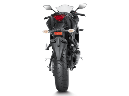 AKRAPOVIC S-Y2SO11-AHCSS Yamaha MT-03 / YZF-R3 / R25 Slip-On Exhaust (SS) – Accessories in the 2WheelsHero Motorcycle Aftermarket Accessories and Parts Online Shop