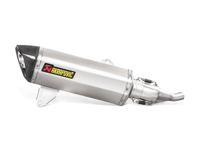 AKRAPOVIC S-Y125SO5-HRSS/1 Yamaha XMAX 125 ABS (2020+) Slip-On Exhaust (SS) – Accessories in the 2WheelsHero Motorcycle Aftermarket Accessories and Parts Online Shop