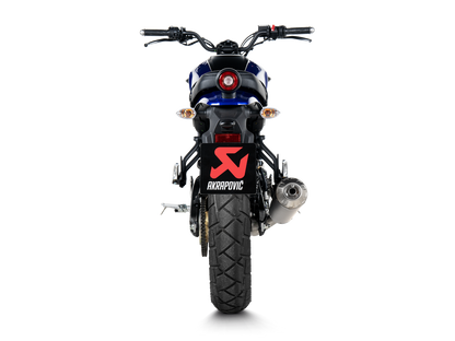 AKRAPOVIC S-Y125R13-HBFGT Yamaha XSR 125 / XSR 125 Legacy (2025+) Exhaust System "Racing Line" (titanium) – Accessories in the 2WheelsHero Motorcycle Aftermarket Accessories and Parts Online Shop