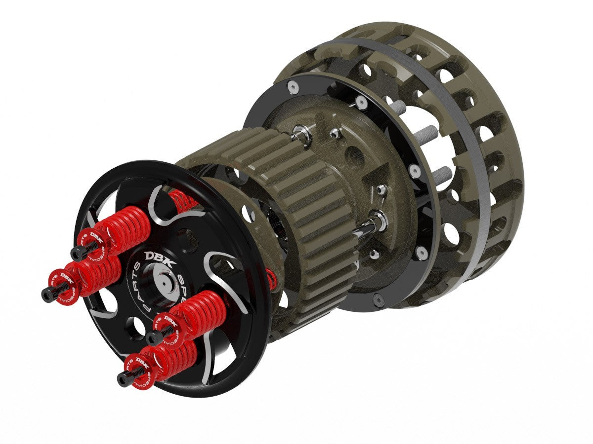 DBK DUCABIKE FA4M03 Ducati V4 Dry Clutch 4 Spring Adjustable – Accessories in the Motoraider Motorcycle Aftermarket Accessories and Parts Online Shop