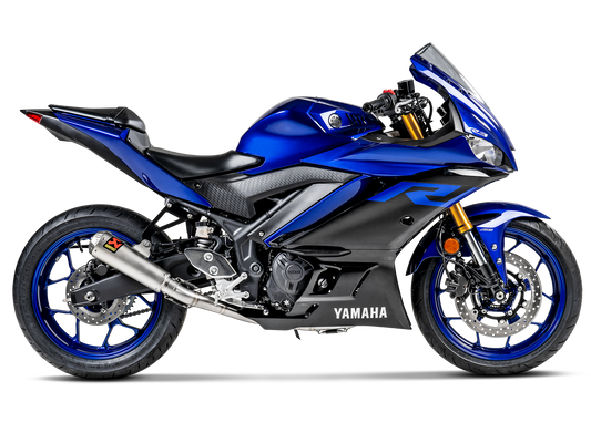 AKRAPOVIC S-Y2R1-CUBSS Yamaha MT-03 / YZF-R3 / R25 Exhaust System "Racing Line" (SS) – Accessories in the 2WheelsHero Motorcycle Aftermarket Accessories and Parts Online Shop