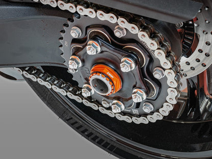 DBK DUCABIKE FDR05 KTM Super Duke (2016+) Rear Sprocket Nut Safety Clip – Accessories in the Motoraider Motorcycle Aftermarket Accessories and Parts Online Shop