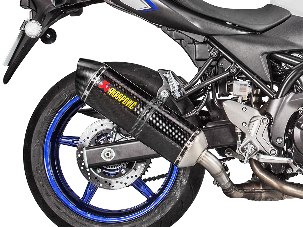 AKRAPOVIC S-S6SO9-HRC/1 Suzuki SV 650 X (2025+) Slip-On Exhaust (carbon) – Accessories in the 2WheelsHero Motorcycle Aftermarket Accessories and Parts Online Shop