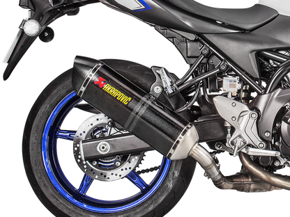 AKRAPOVIC S-S6SO9-HRC/1 Suzuki SV 650 X (2025+) Slip-On Exhaust (carbon) – Accessories in the 2WheelsHero Motorcycle Aftermarket Accessories and Parts Online Shop