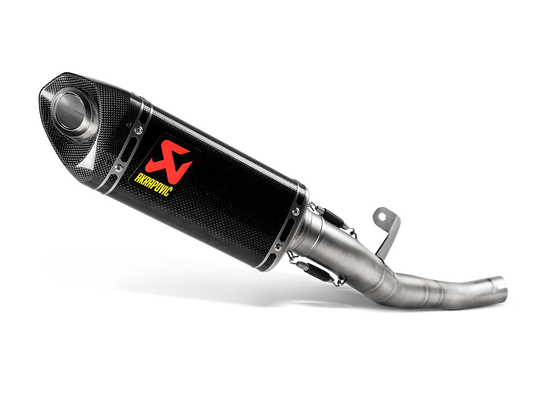 AKRAPOVIC S-T7SO2-APC Triumph Street Triple 765 S / R / RS (2019+) Slip-On Exhaust (carbon) – Accessories in the 2WheelsHero Motorcycle Aftermarket Accessories and Parts Online Shop