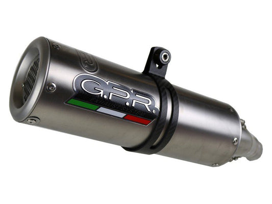 GPR Ducati Monster 696 Dual Slip-on Exhaust "M3 Titanium" (EU homologated) – Accessories in the 2WheelsHero Motorcycle Aftermarket Accessories and Parts Online Shop