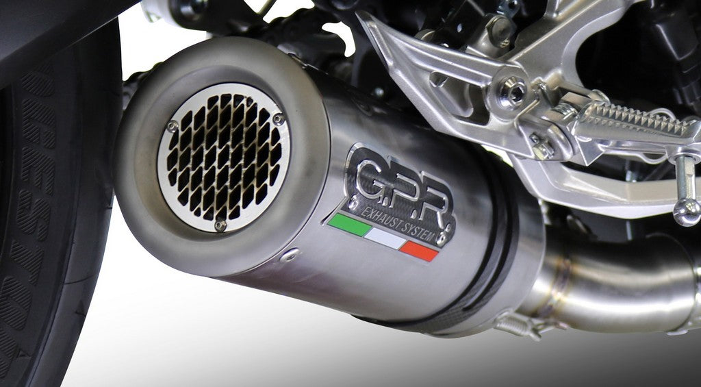 GPR Suzuki SV650 (2016 – ) Slip-on Exhaust "M3 Titanium Natural" (EU homologated) – Accessories in the 2WheelsHero Motorcycle Aftermarket Accessories and Parts Online Shop