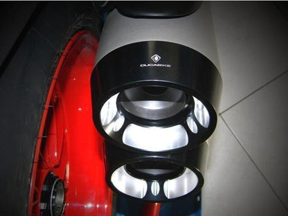 FSD01 - DUCABIKE Ducati Diavel Exhaust Bottom – Accessories in the Motoraider Motorcycle Aftermarket Accessories and Parts Online Shop