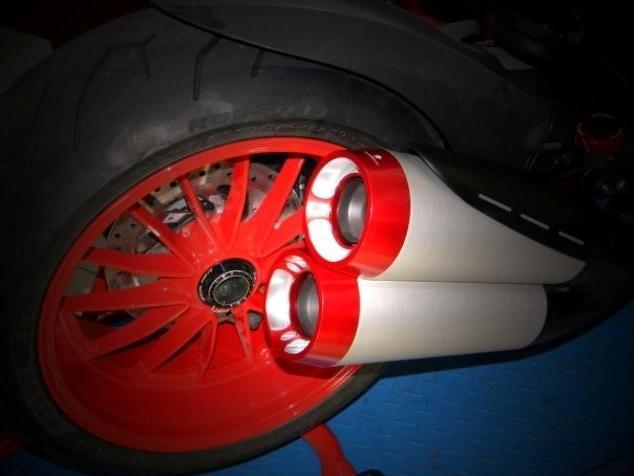 FSD01 - DUCABIKE Ducati Diavel Exhaust Bottom – Accessories in the Motoraider Motorcycle Aftermarket Accessories and Parts Online Shop