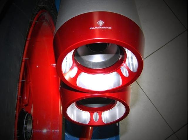 FSD01 - DUCABIKE Ducati Diavel Exhaust Bottom – Accessories in the Motoraider Motorcycle Aftermarket Accessories and Parts Online Shop