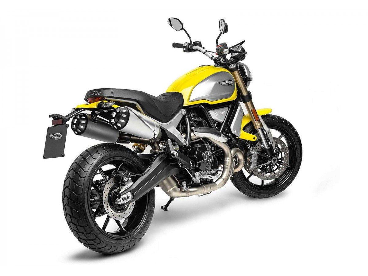 FSS01 - DUCABIKE Ducati Scrambler 1100 (18/19) Exhaust Bottom – Accessories in the Motoraider Motorcycle Aftermarket Accessories and Parts Online Shop