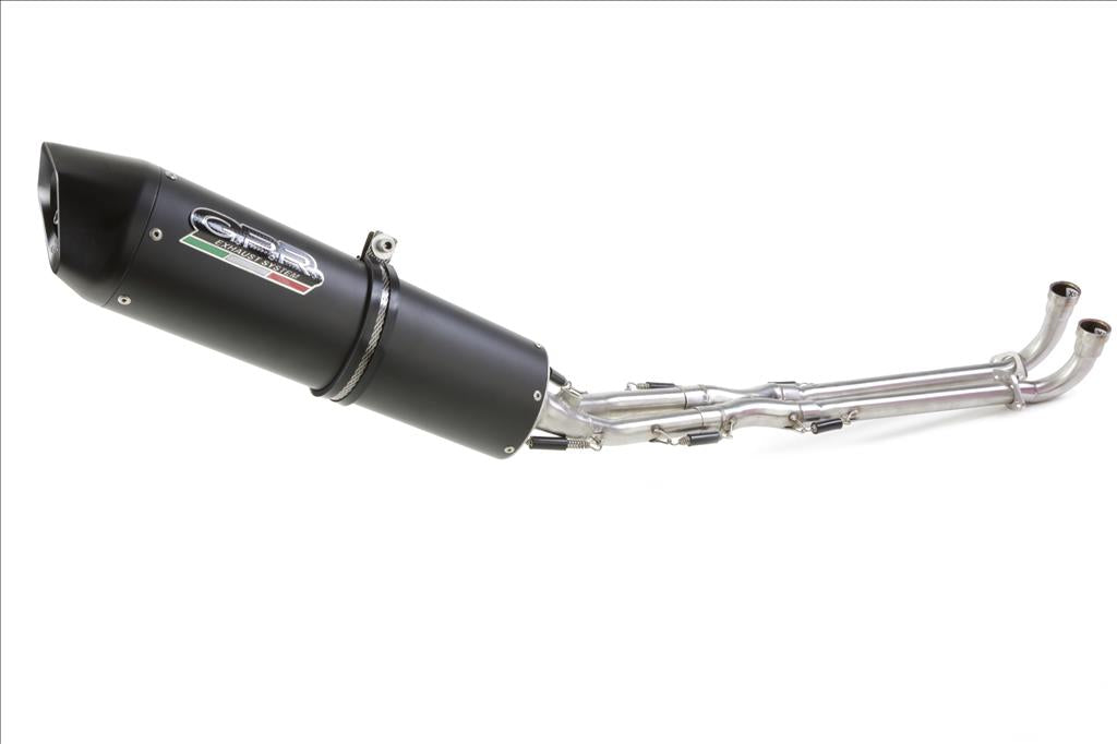GPR Yamaha T-MAX 500 Full Exhaust System "Furore Nero" (EU homologated) – Accessories in the 2WheelsHero Motorcycle Aftermarket Accessories and Parts Online Shop