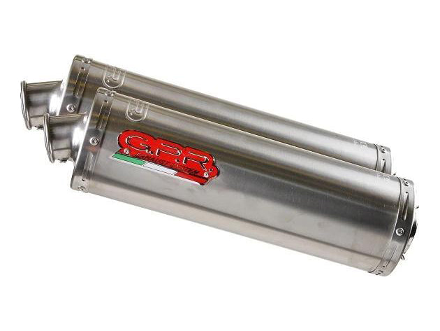 GPR Ducati Monster S2R 800 Full Exhaust System "Inox Tondo" – Accessories in the 2WheelsHero Motorcycle Aftermarket Accessories and Parts Online Shop