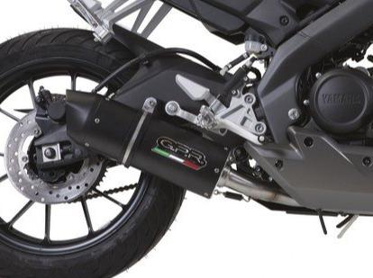 GPR Yamaha MT-125 Full Exhaust System "Furore Nero" (EU homologated) – Accessories in the 2WheelsHero Motorcycle Aftermarket Accessories and Parts Online Shop